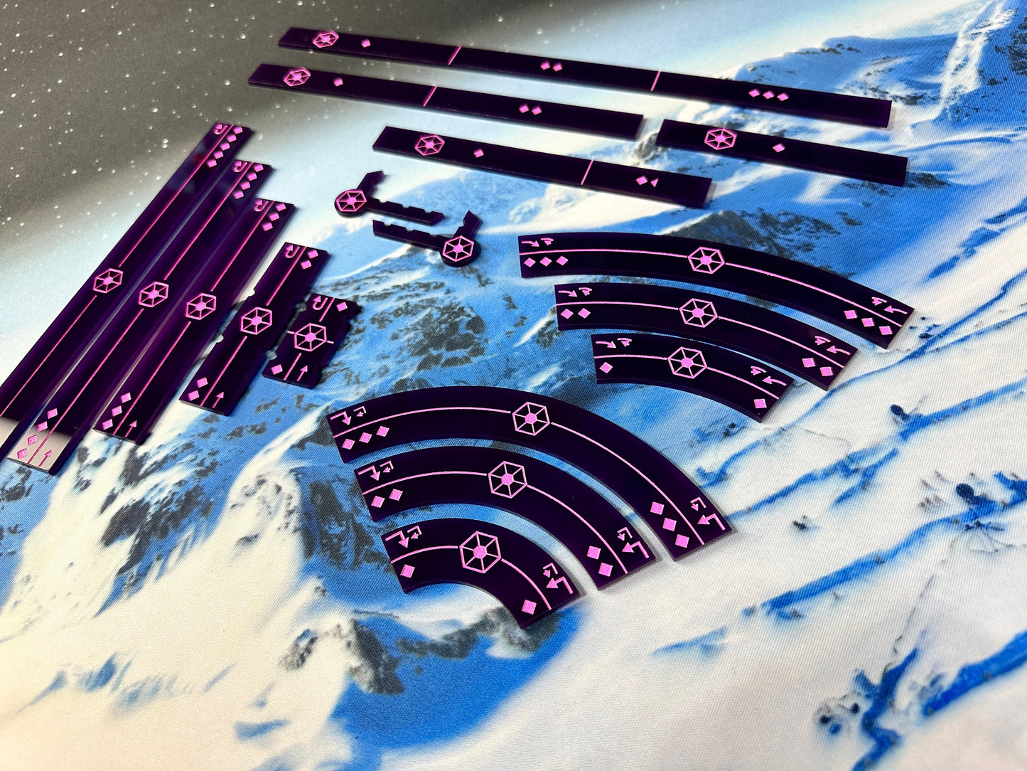 Second Edition Compatible - Range Ruler and Maneuver Templates