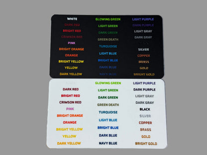 11th Edition Pearl Acrylic Combat Gauge Set with Faction Designs for 40k Wargaming