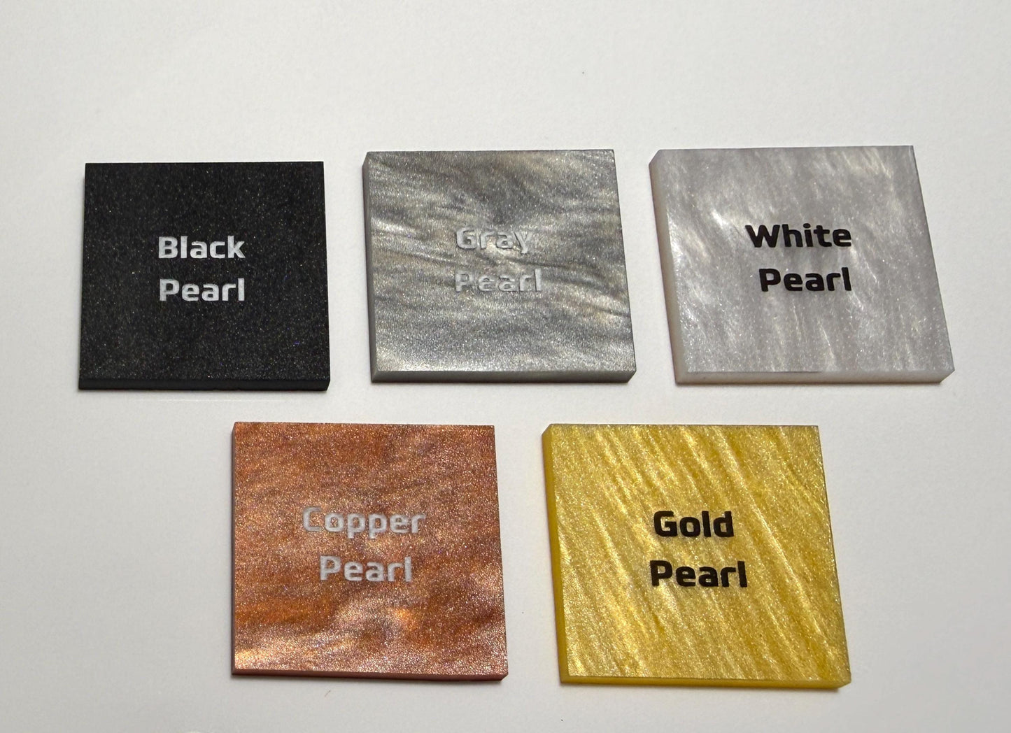 11th Edition Pearl Acrylic Combat Gauge Set with Faction Designs for 40k Wargaming