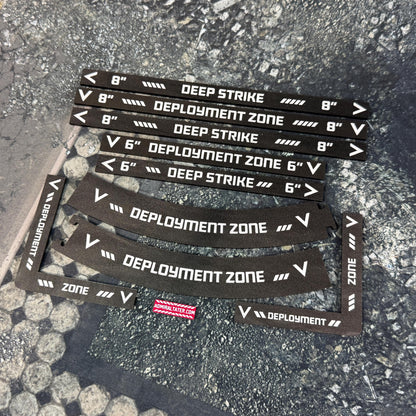 11th Edition: Deployment Zone Markers & Deep Strike Set for 40k double-sided