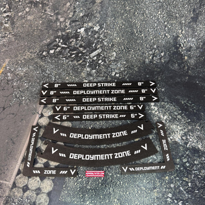 11th Edition: Deployment Zone Markers & Deep Strike Set for 40k double-sided