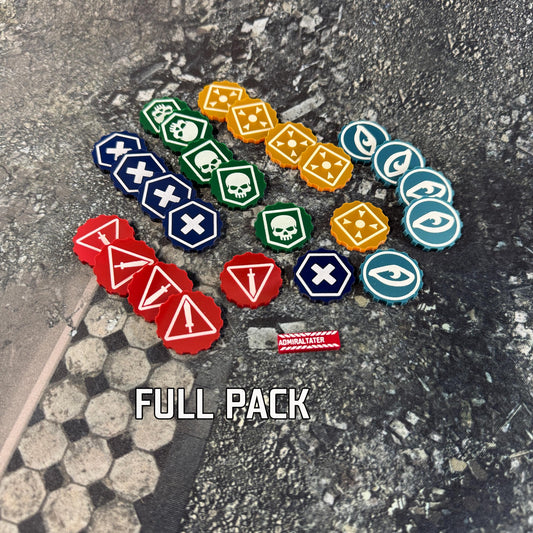 11th Edition Operation Markers for Force Disposition for Sci-Fi Tabletop