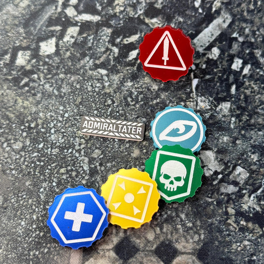 11th Edition Operation Markers for Force Disposition for Sci-Fi Tabletop