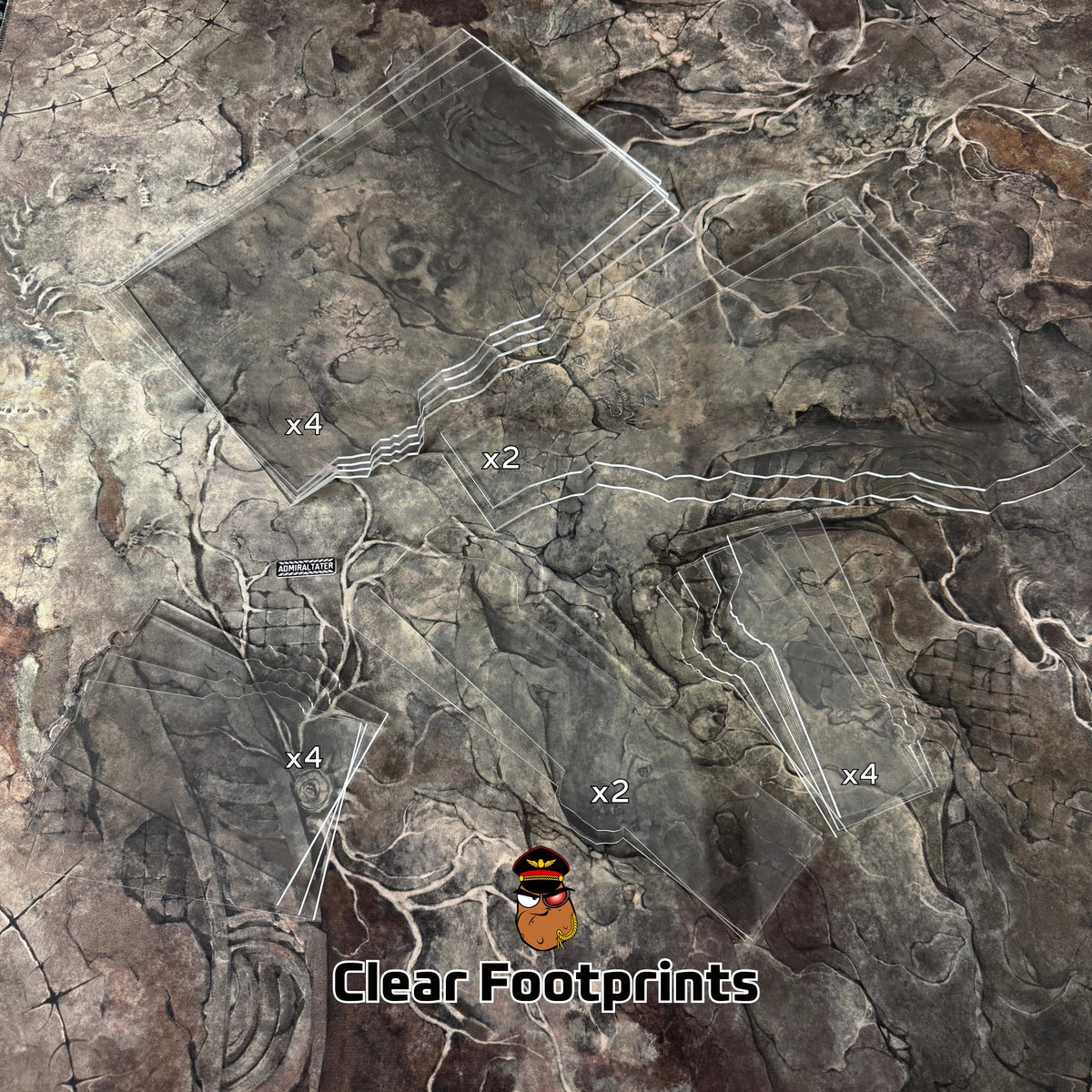 11th Edition Industrial Ruins Terrain Set - Folding Sci-Fi Wargame Scenery - High Durability PLA+ 2.0 Tabletop Ruins