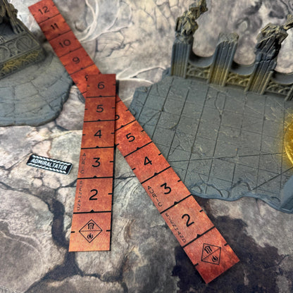 Officially Licensed Malediction Rulers | Auric Evenhand Flex Ruler