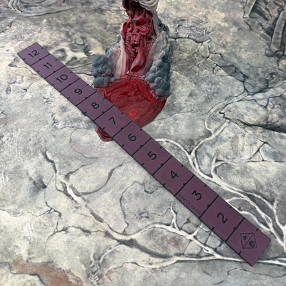 Officially Licensed Malediction Rulers | Kar-Mamok Liena Flex Ruler