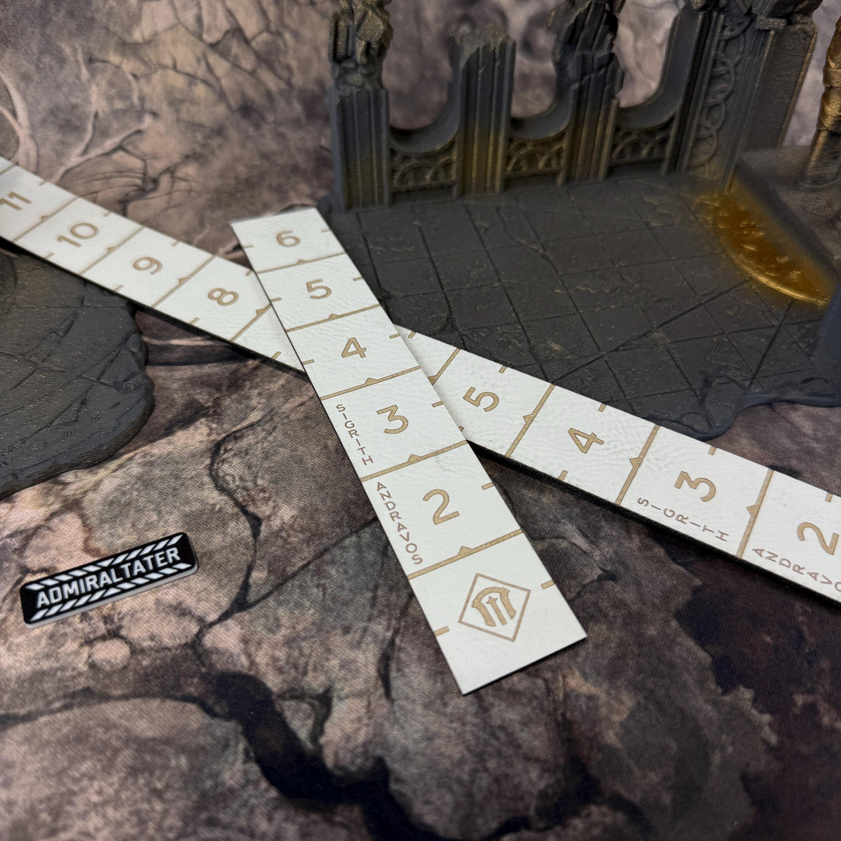 Officially Licensed Malediction Rulers | Sigrith Andravos Flex Ruler