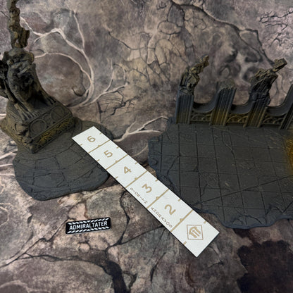 Officially Licensed Malediction Rulers | Sigrith Andravos Flex Ruler