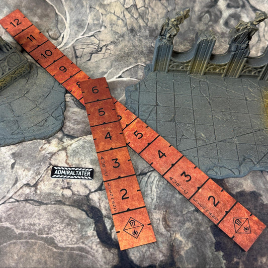 Officially Licensed Malediction Rulers | Auric Evenhand Flex Ruler