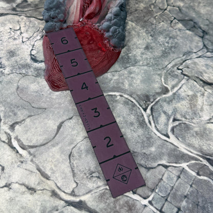 Officially Licensed Malediction Rulers | Kar-Mamok Liena Flex Ruler