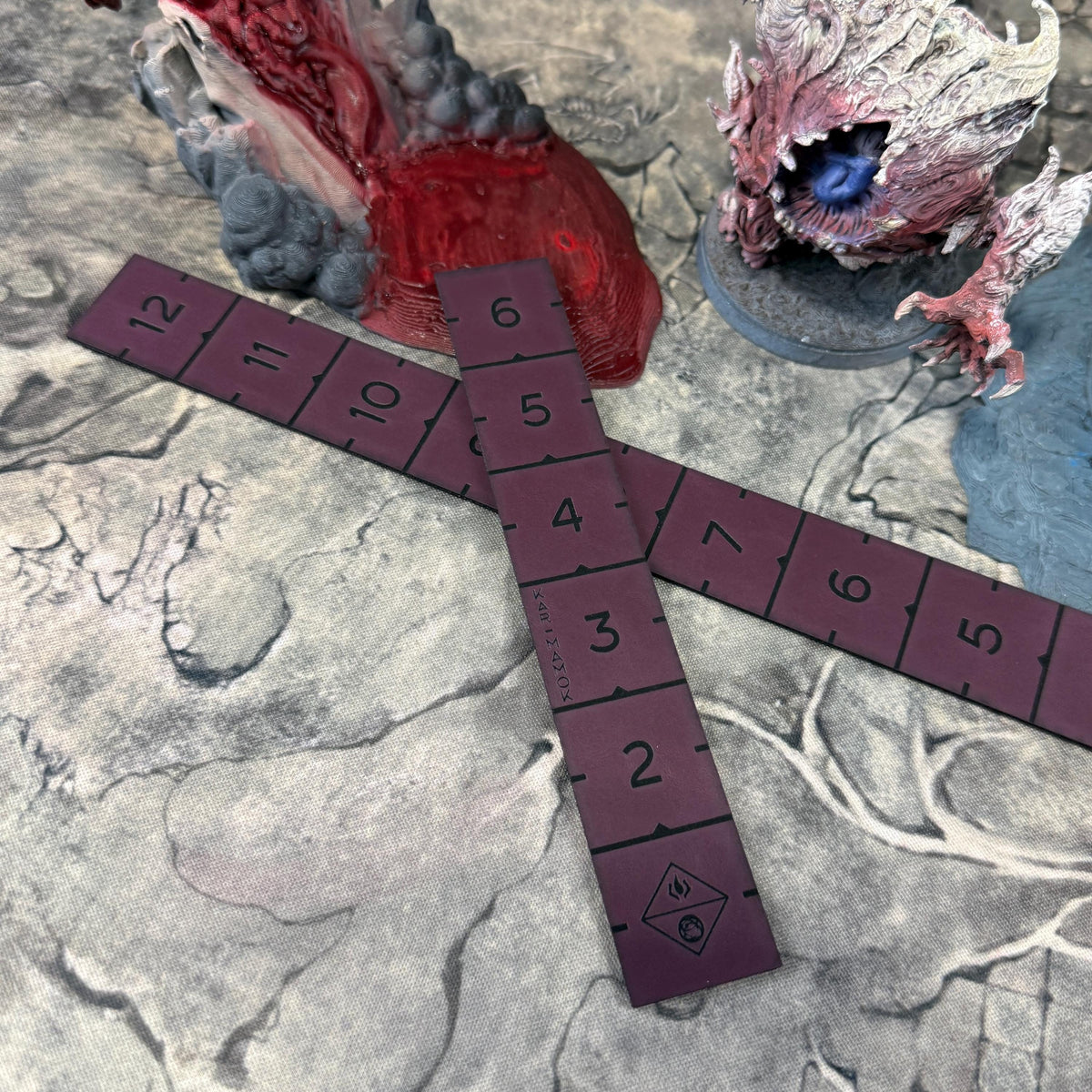 Officially Licensed Malediction Rulers | Kar-Mamok Liena Flex Ruler