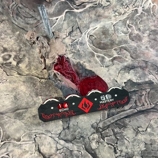 Officially Licensed Malediction Tracker | Primal Blood Echo and Mastery Tracker