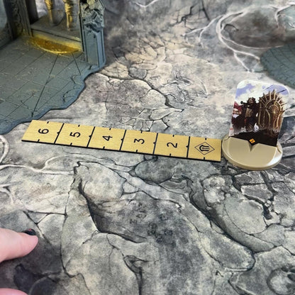 Officially Licensed Malediction Rulers | Order of the Shattered Throne Flex Ruler