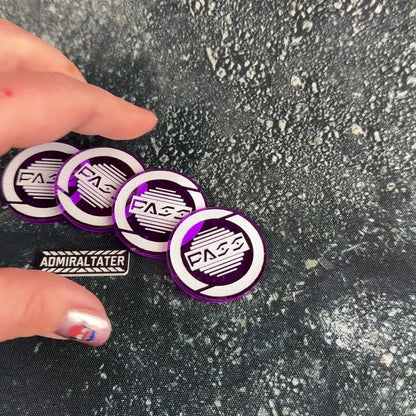Pass Tokens - set of 4