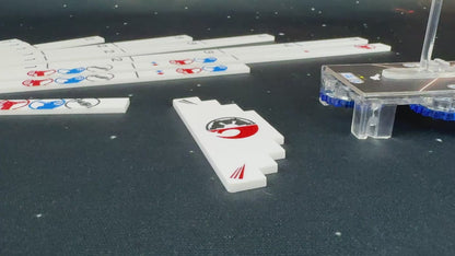 SW Armada Rulers Full set: Laser Cut Acrylic Range and Speed Set