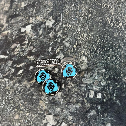 Smoke Tokens - set of 3