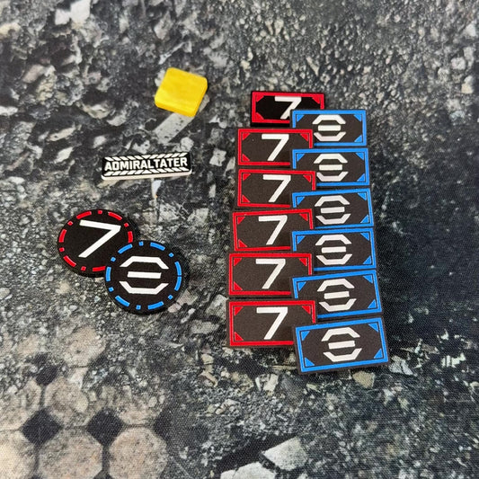Round & Score Tracking Tokens Set