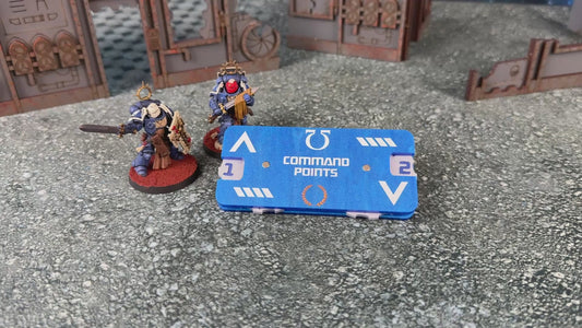 Command Point Dial with Faction Designs