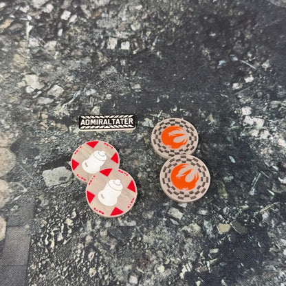 Graffiti and Thermal Charge Token Set
