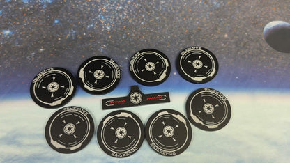POI (Point of Interest Objective) Tokens and 0.5 Range Ruler Combo