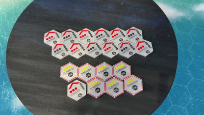 Torpedo Tokens - Double Sided Set of 20