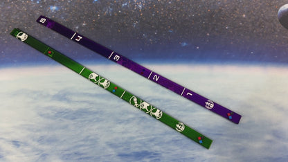 Double-sided Range Ruler or Set of (2)