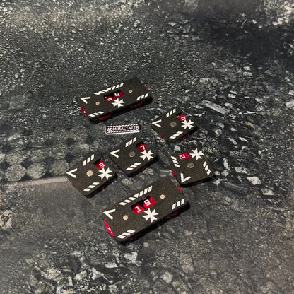 Dice Slot Trays or Wound Trackers for the Warchest by Admiral Tater