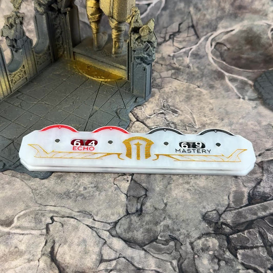 Officially Licensed Malediction Tracker | Order of the Shattered Throne Echo and Mastery Tracker