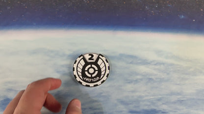 Magnetic Round Counter Dial - Legion