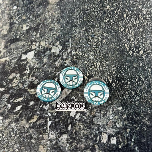 Commando Tokens - set of 3