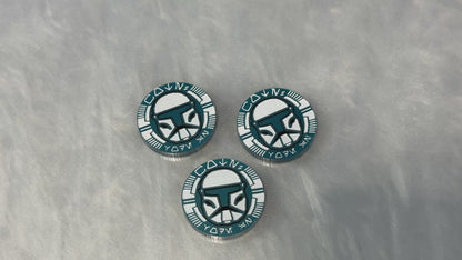 Commando Tokens - set of 3
