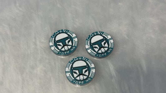 Commando Tokens - set of 3