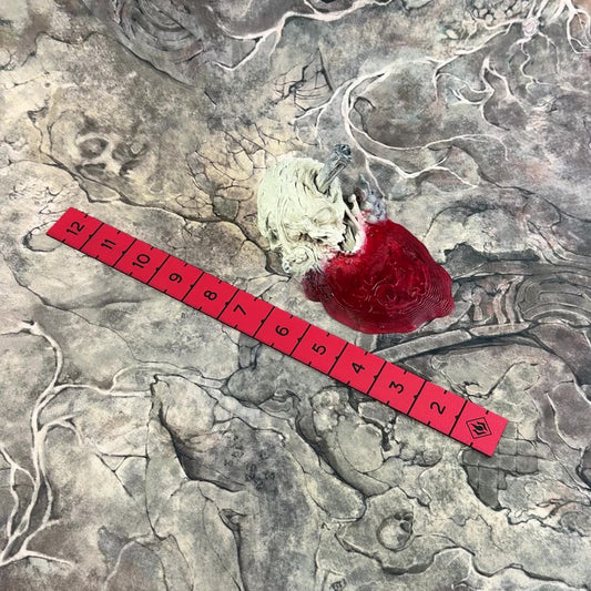 Officially Licensed Malediction Rulers | Primal Blood Flex Ruler