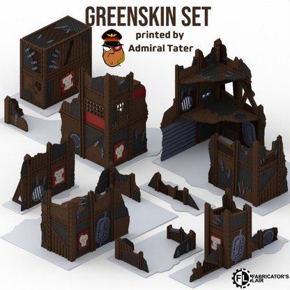 11th Edition Official layout compatible Folding Terrain Set - Multiple Themes available