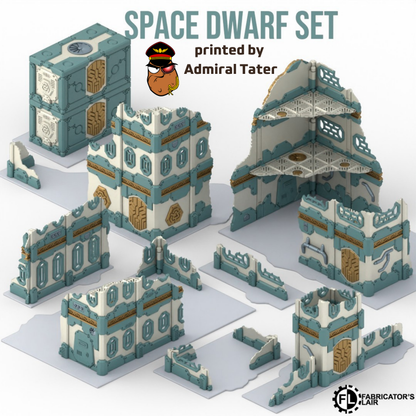 11th Edition Official layout compatible Folding Terrain Set - Multiple Themes available
