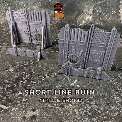 11th Edition Folding Terrain Set - Official Layout compatible- Multiple Themes available