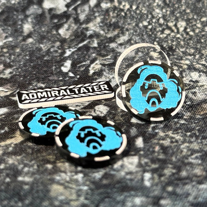 Smoke Tokens - set of 3